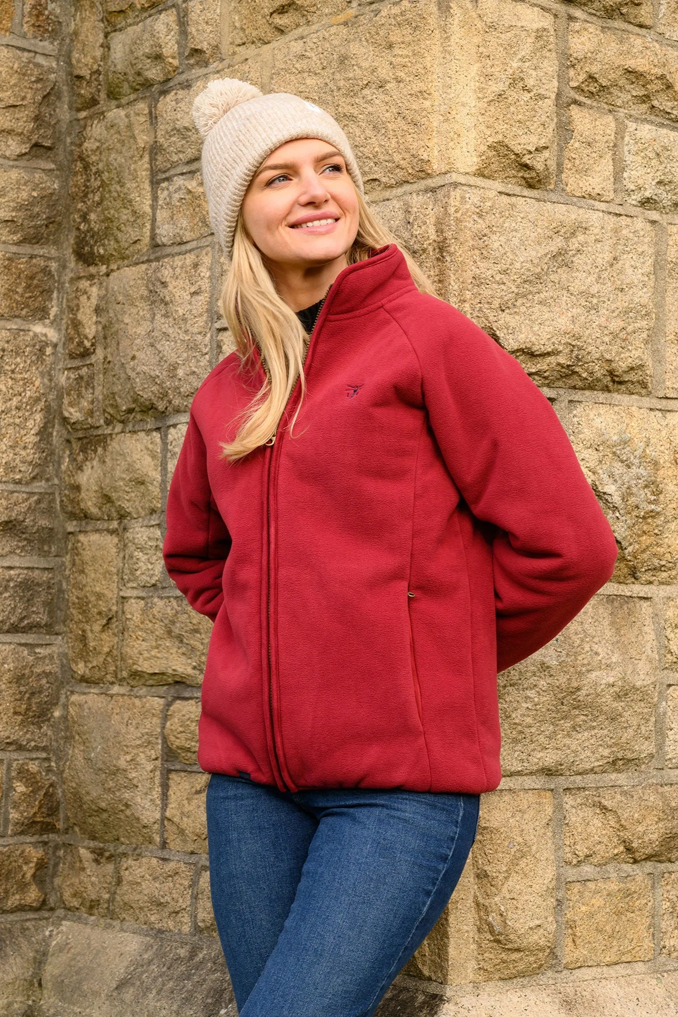 Avon Waterproof Fleece - Maroon