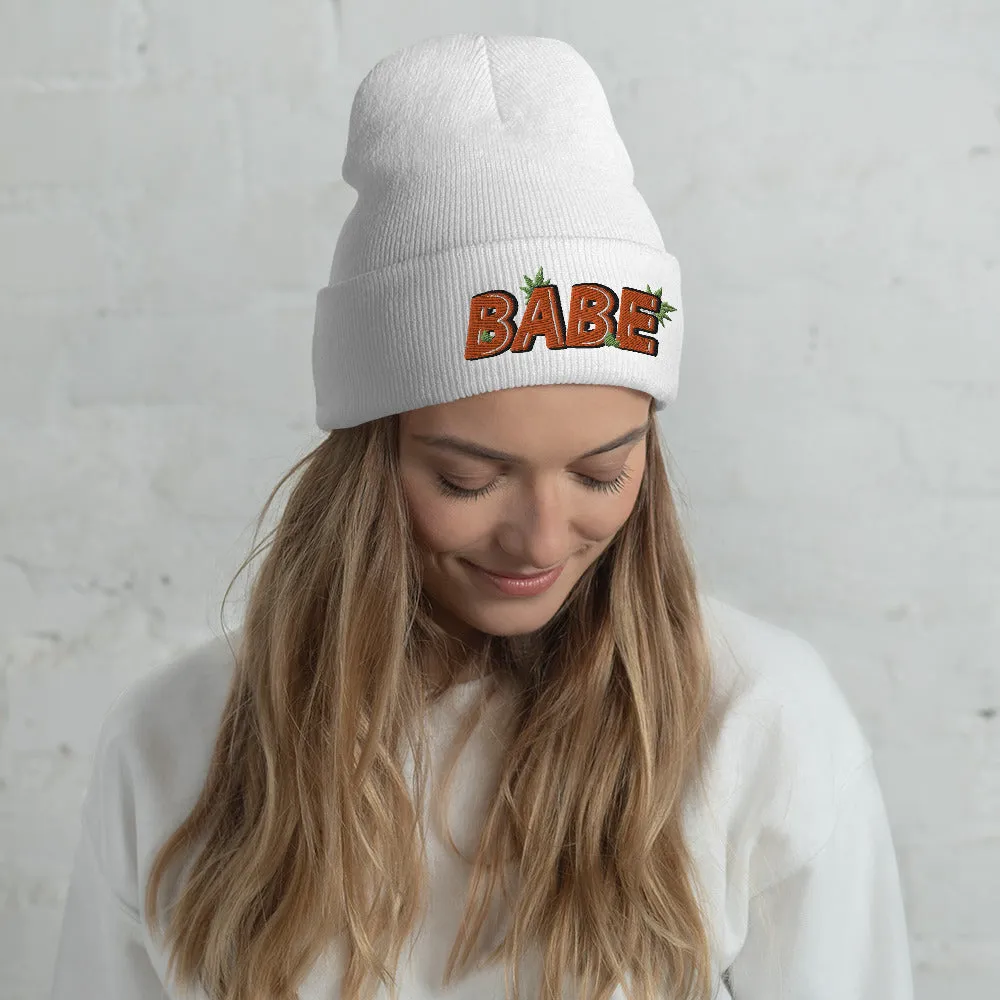 BABE KUSH Cuffed Beanie