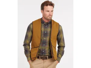 Barbour Warm Pile Waistcoat/Zip-In Liner in Brown