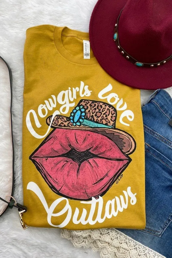 BC COWGIRLS LOVE- MUSTARD