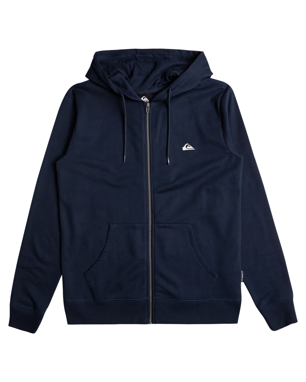 Boys Basic Zip Hoodie in Navy Blazer