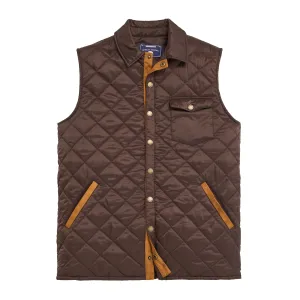 Braswell Vest - Dark Brown