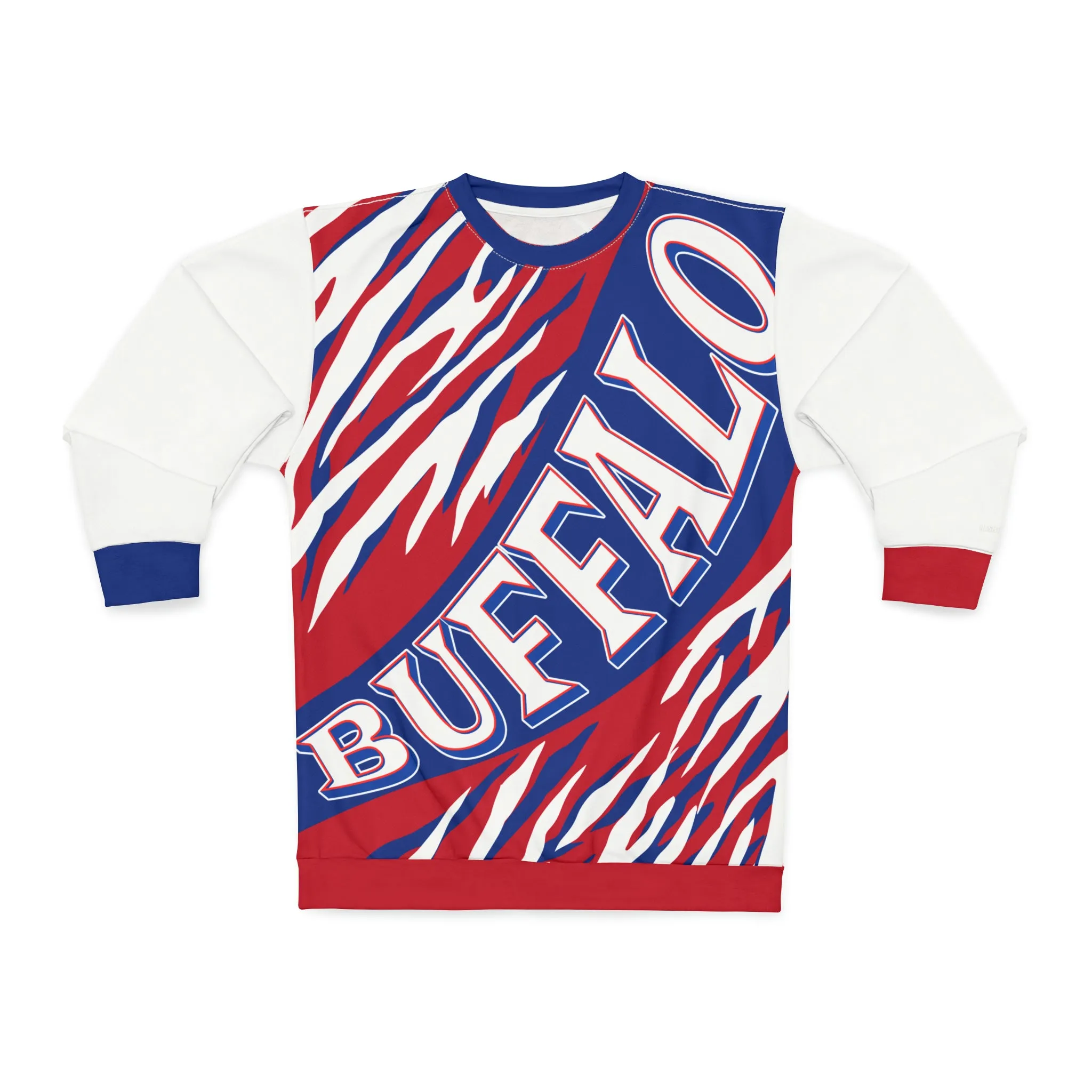 Buffalo Mafia Tailgate Varsity Style Crewneck Sweatshirt