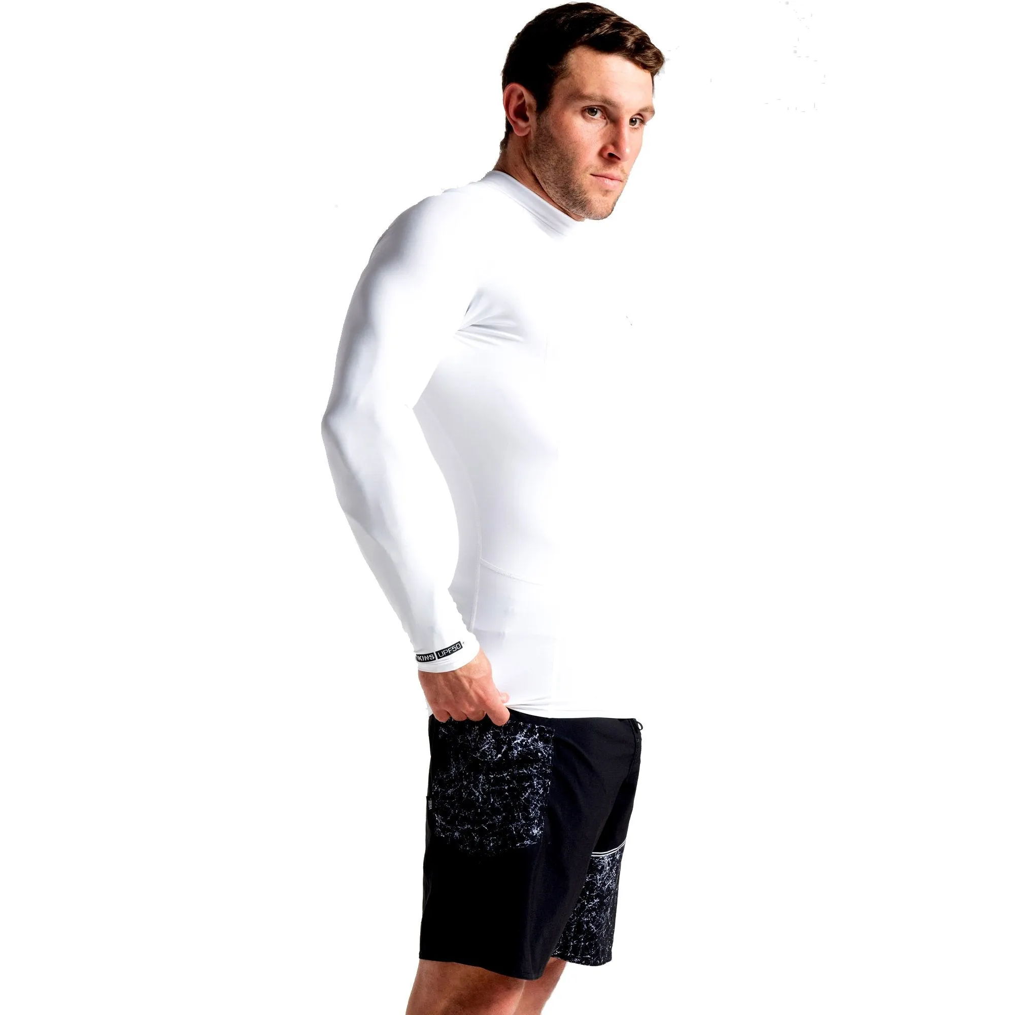 C-Skins UV Skins Men's Long Sleeve Crew Neck Rash Vest