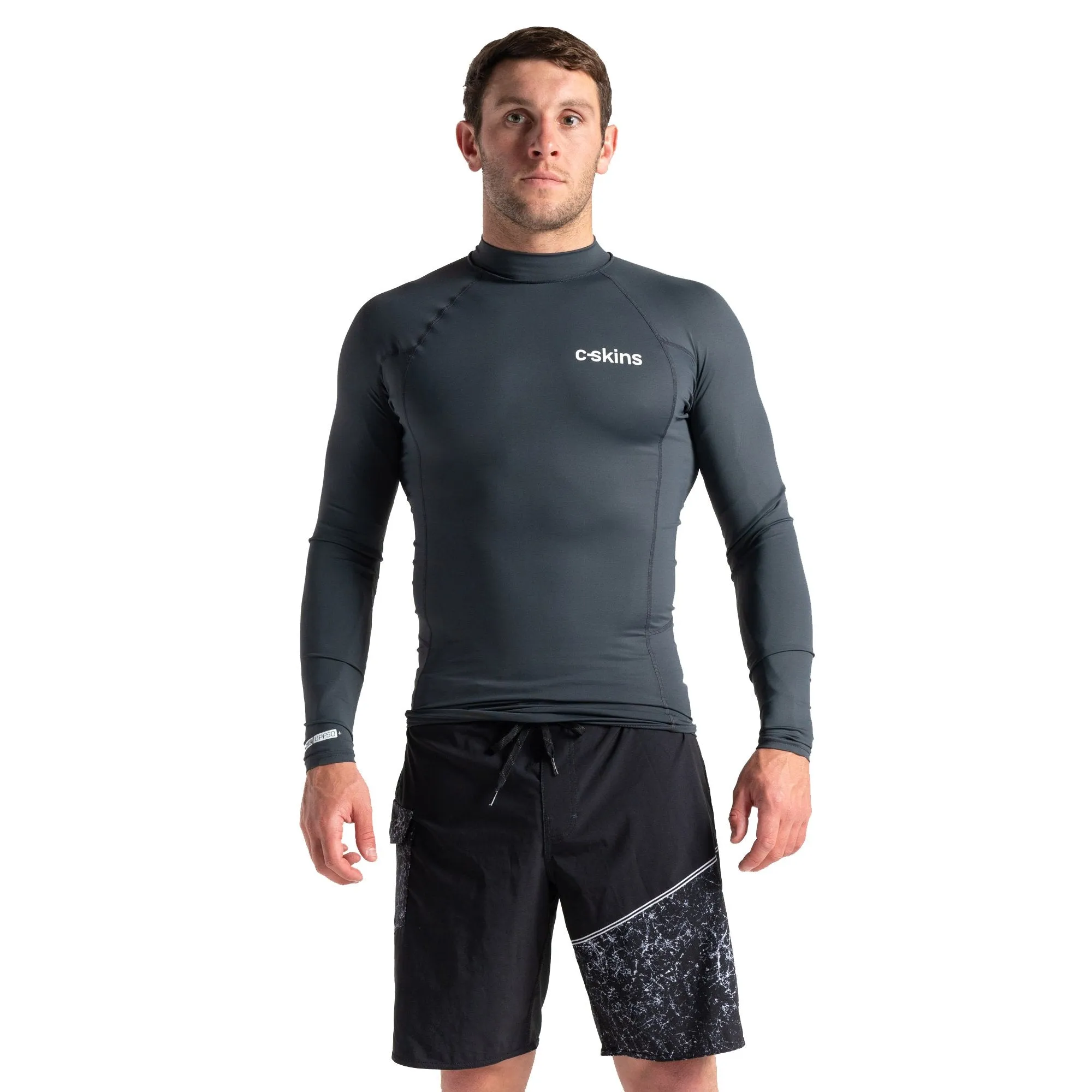 C-Skins UV Skins Men's Long Sleeve Crew Neck Rash Vest