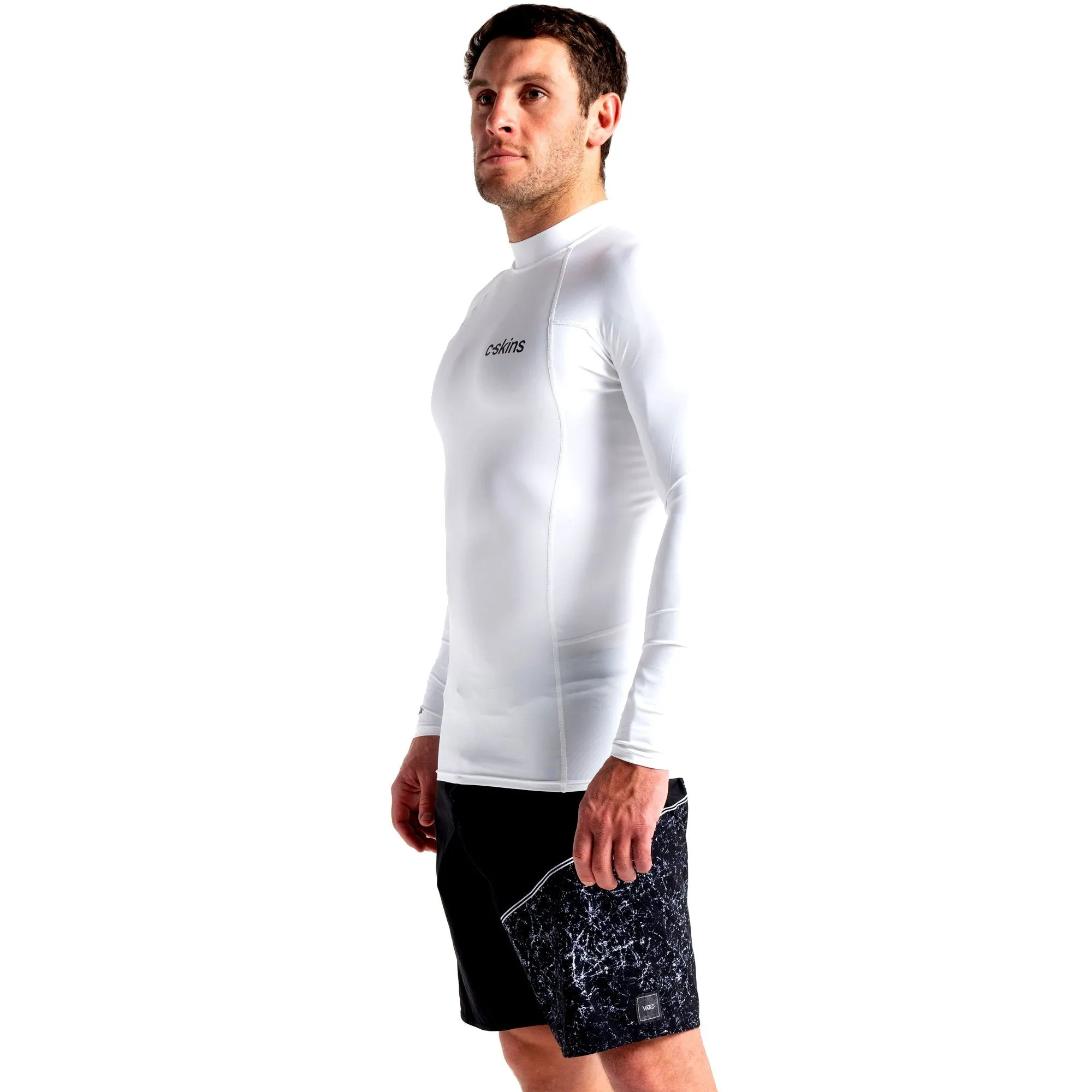 C-Skins UV Skins Men's Long Sleeve Crew Neck Rash Vest