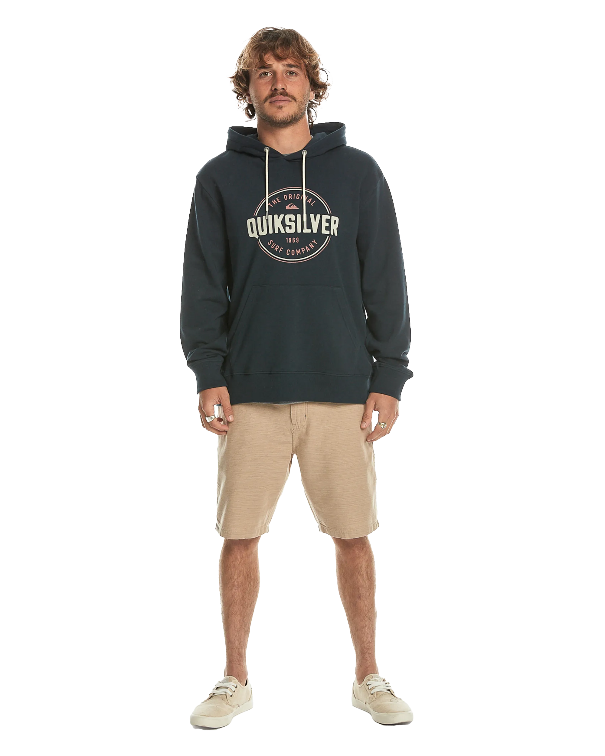 Circle Up Hoodie in Navy Blazer