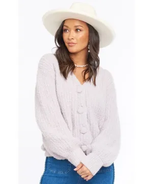 Clemmie Cardigan Lilac Knit