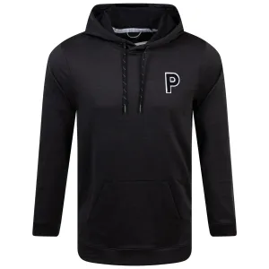 Cloudspun Patch Hoodie Black Heather SS24