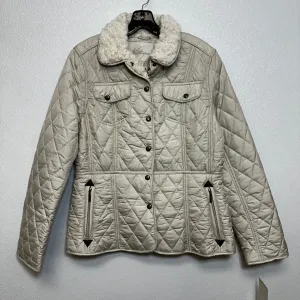 Coat Other By Weatherproof In Cream, Size: M