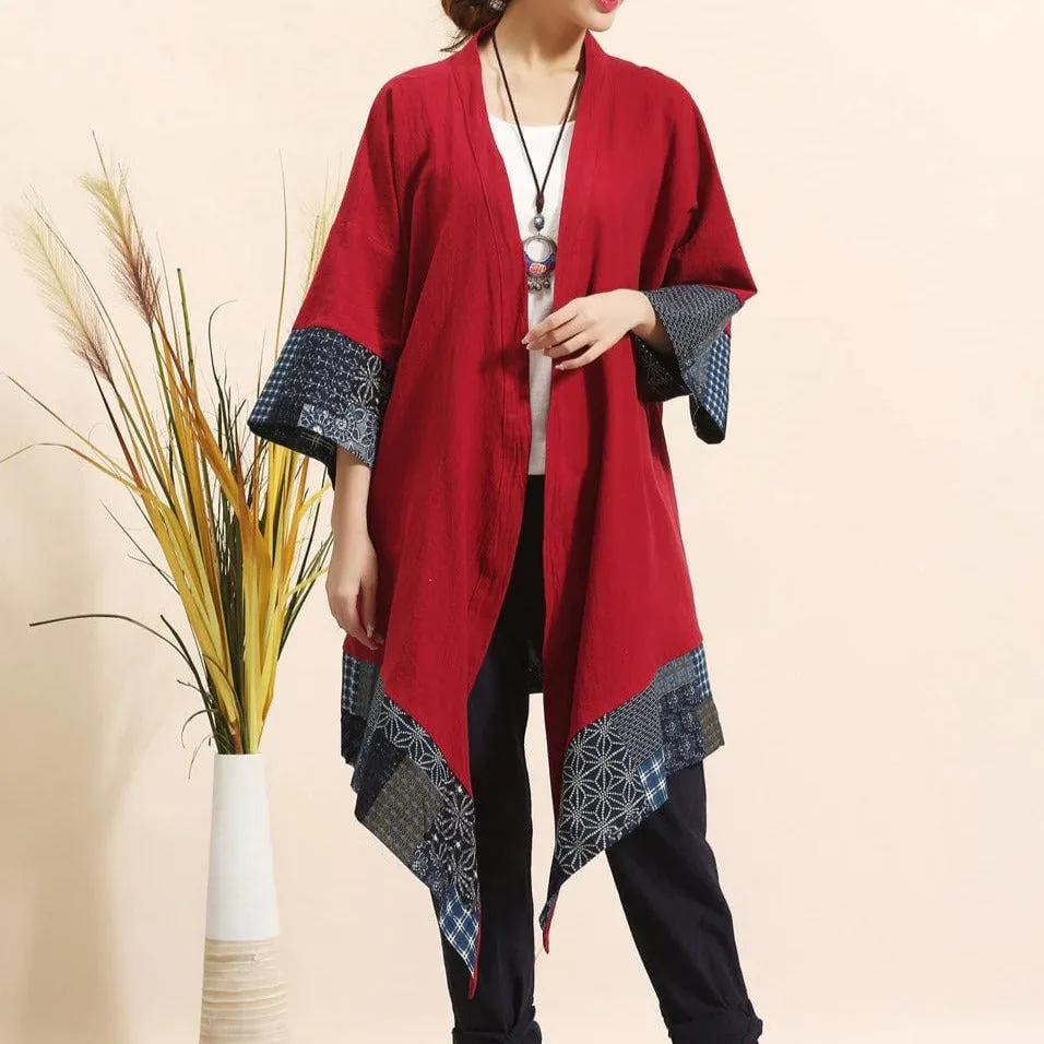 Cotton and Linen Lightweight Cardigan