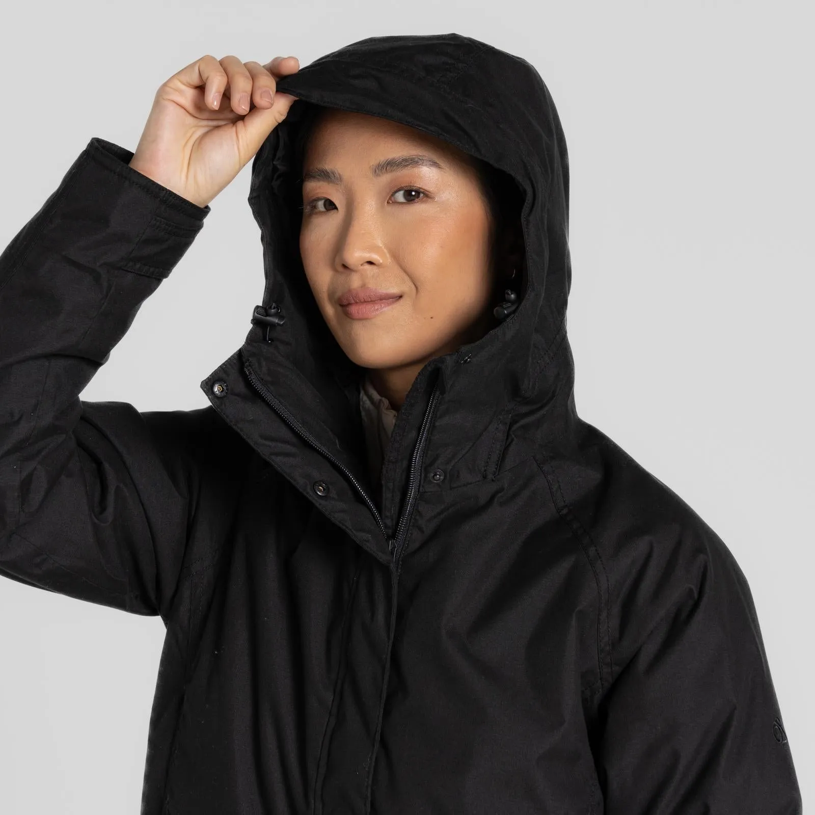 Craghoppers Womens Rosalind Long Line Waterproof Jacket