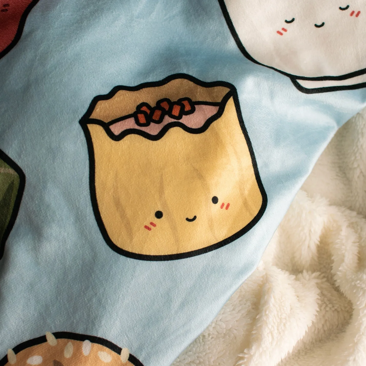 Dim Sum Snug Blanket Hoodie