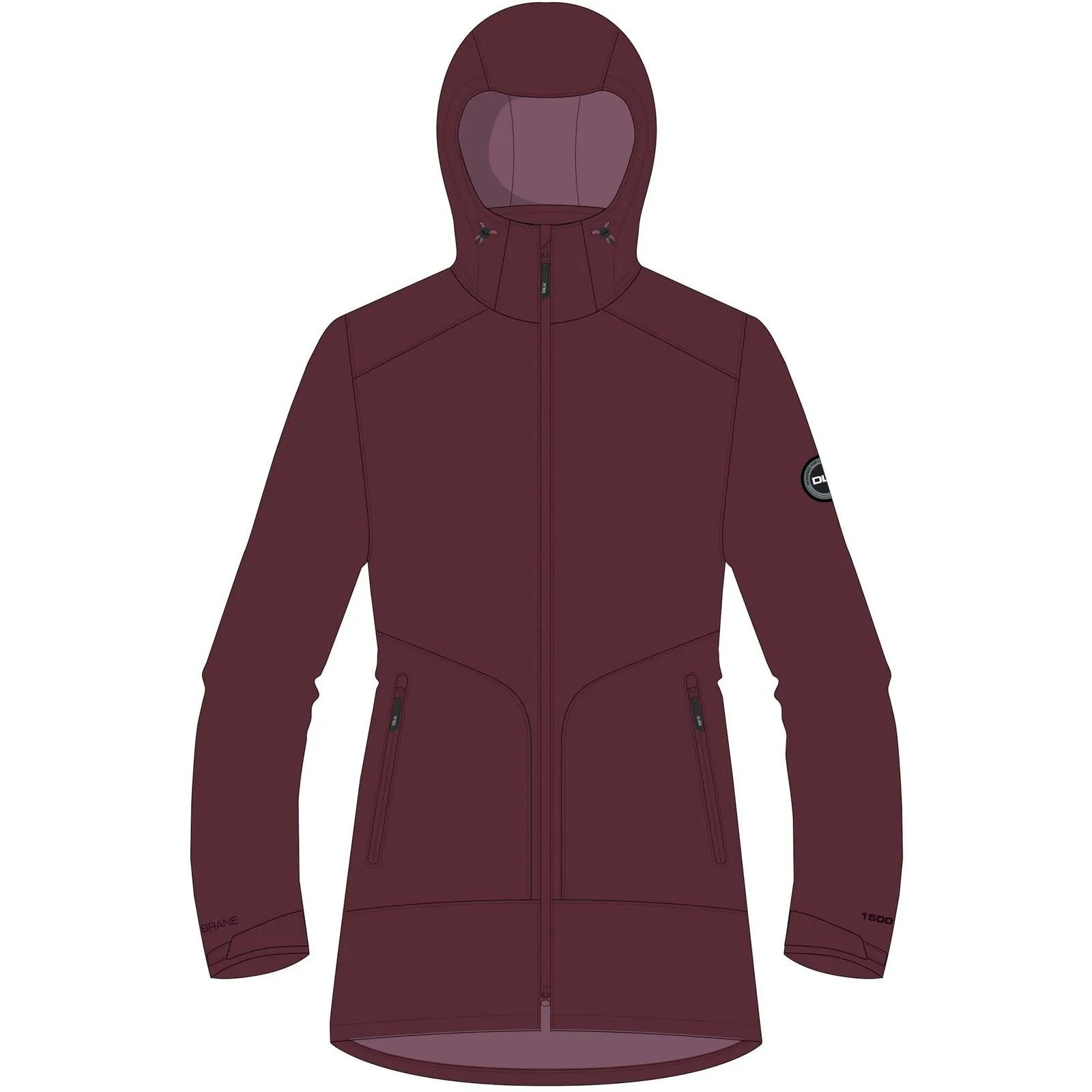 DLX Womens Samantha Waterproof Softshell Jacket