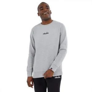 Ellesse Mens Kiamto Sweatshirt Grey Marl