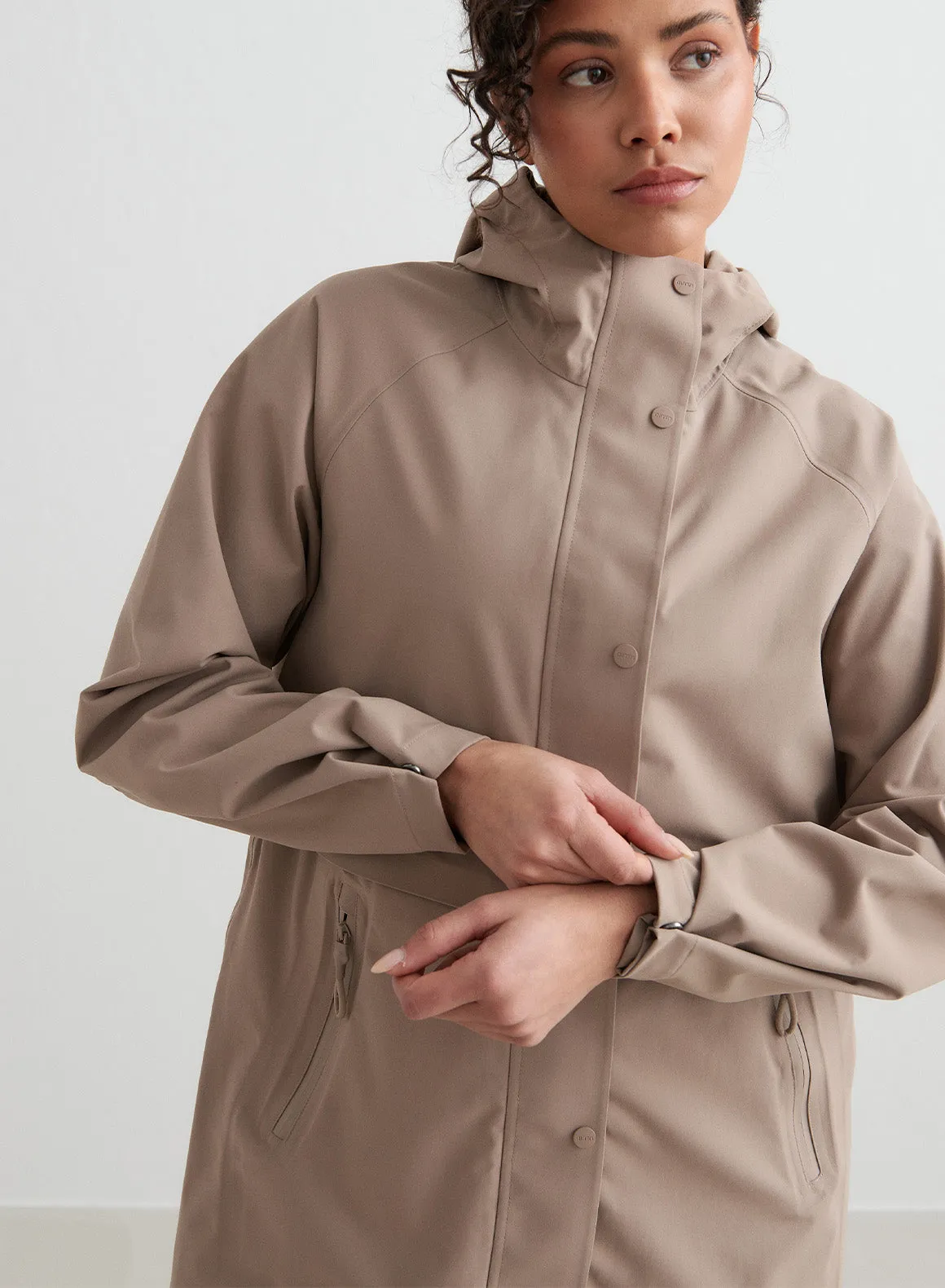 Espresso Waterproof Parka