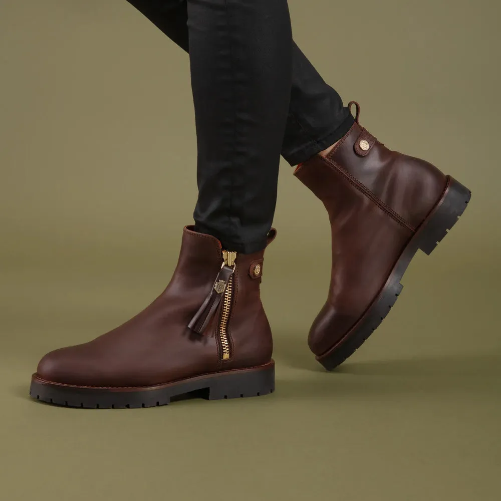 Fairfax & Favor Ladies Oakham Waterproof Leather Ankle Boots