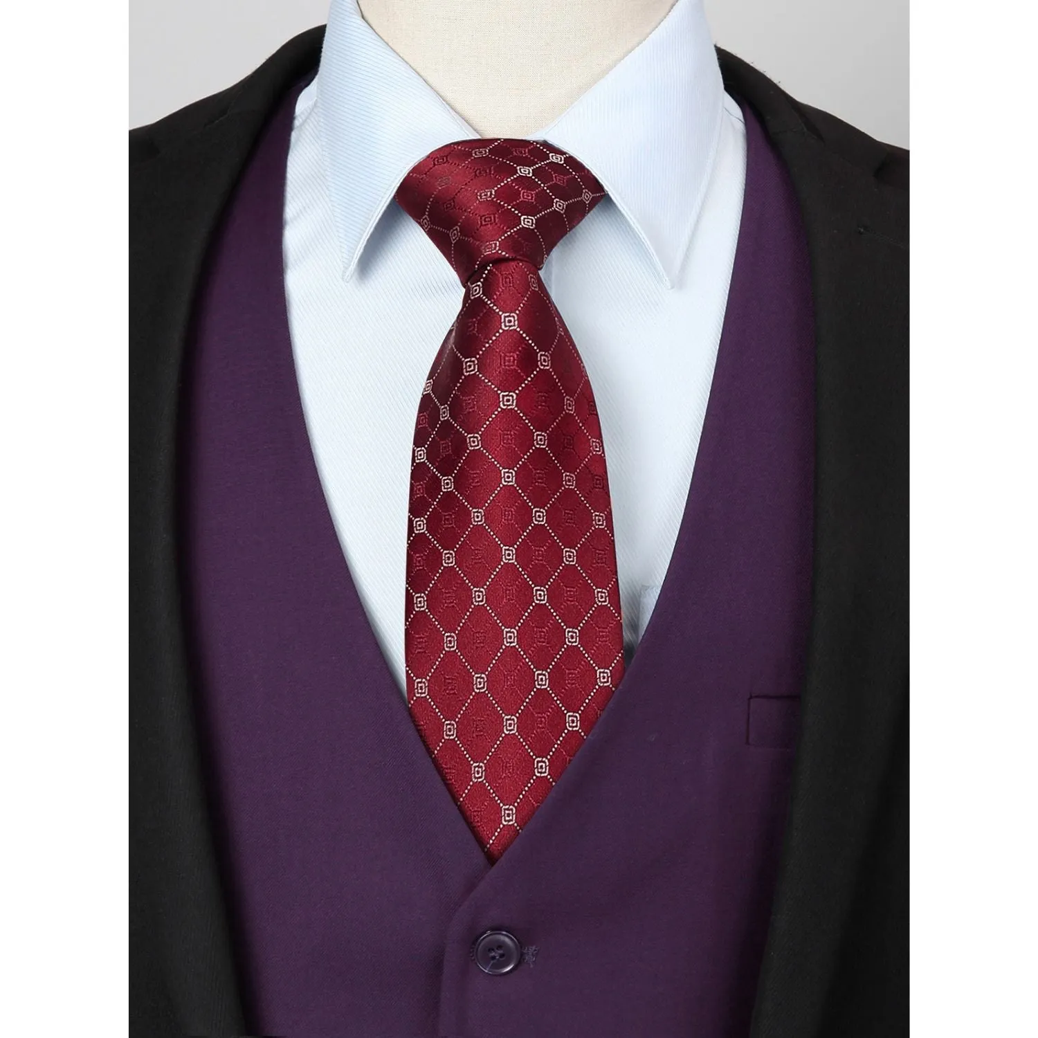 Formal Suit Vest - PURPLE