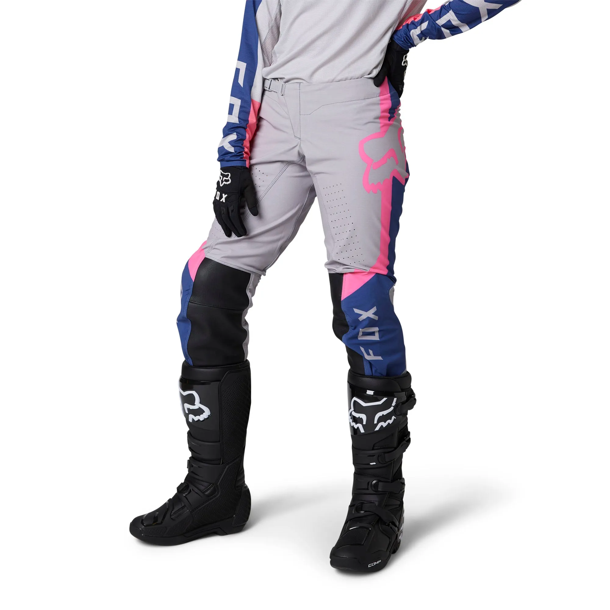 Fox Racing Flexair Efekt Offroad Pants Purple/Pink Grey