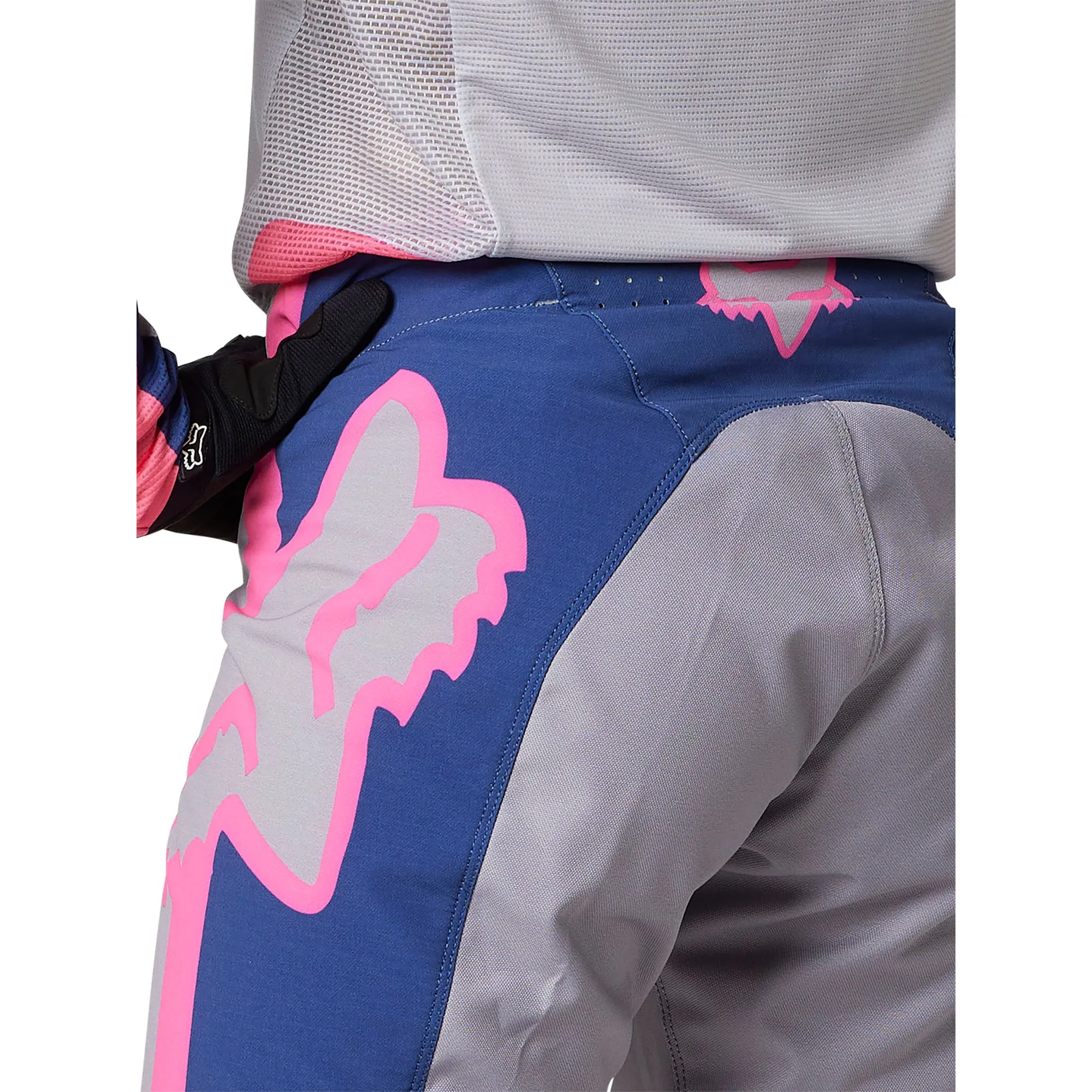 Fox Racing Flexair Efekt Offroad Pants Purple/Pink Grey