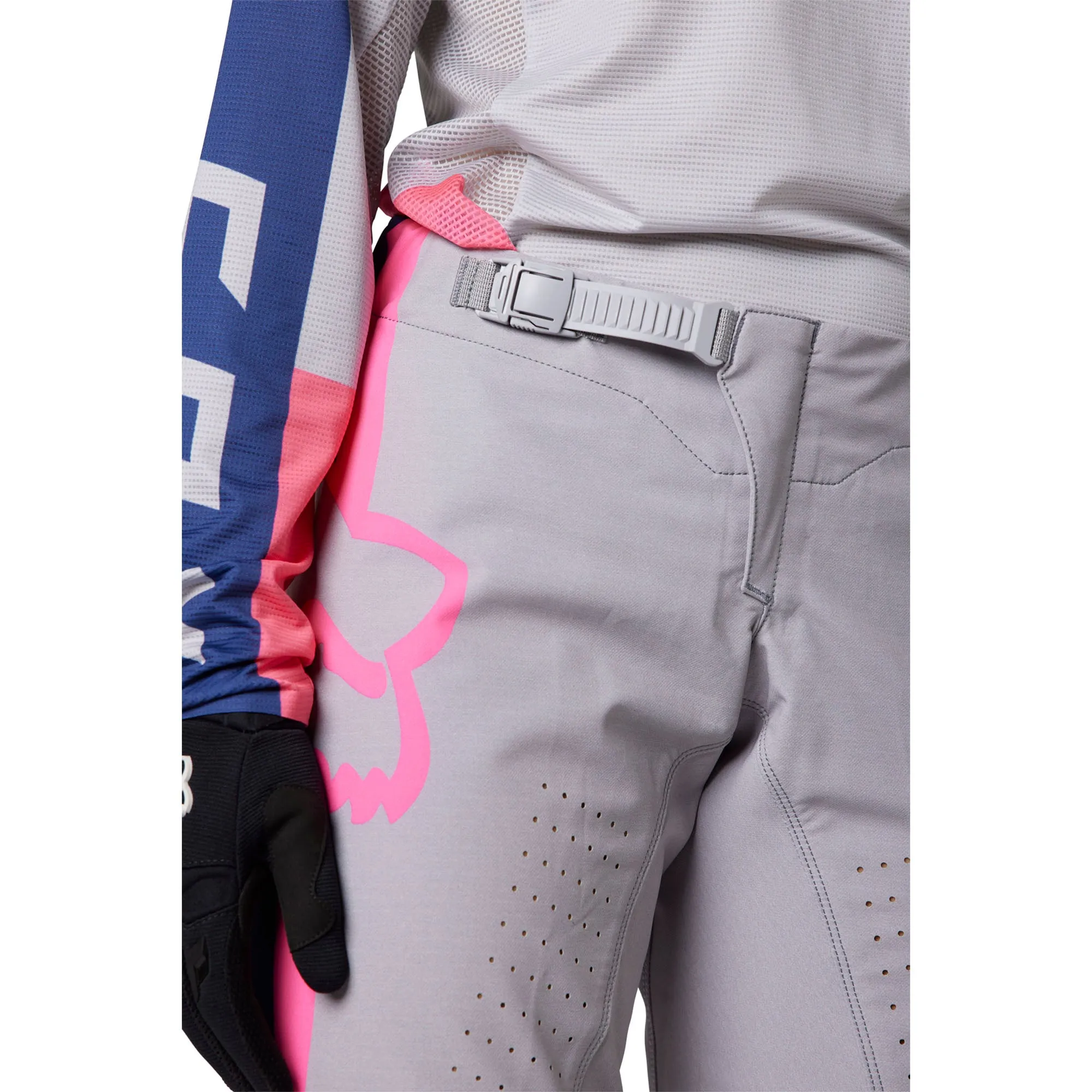 Fox Racing Flexair Efekt Offroad Pants Purple/Pink Grey