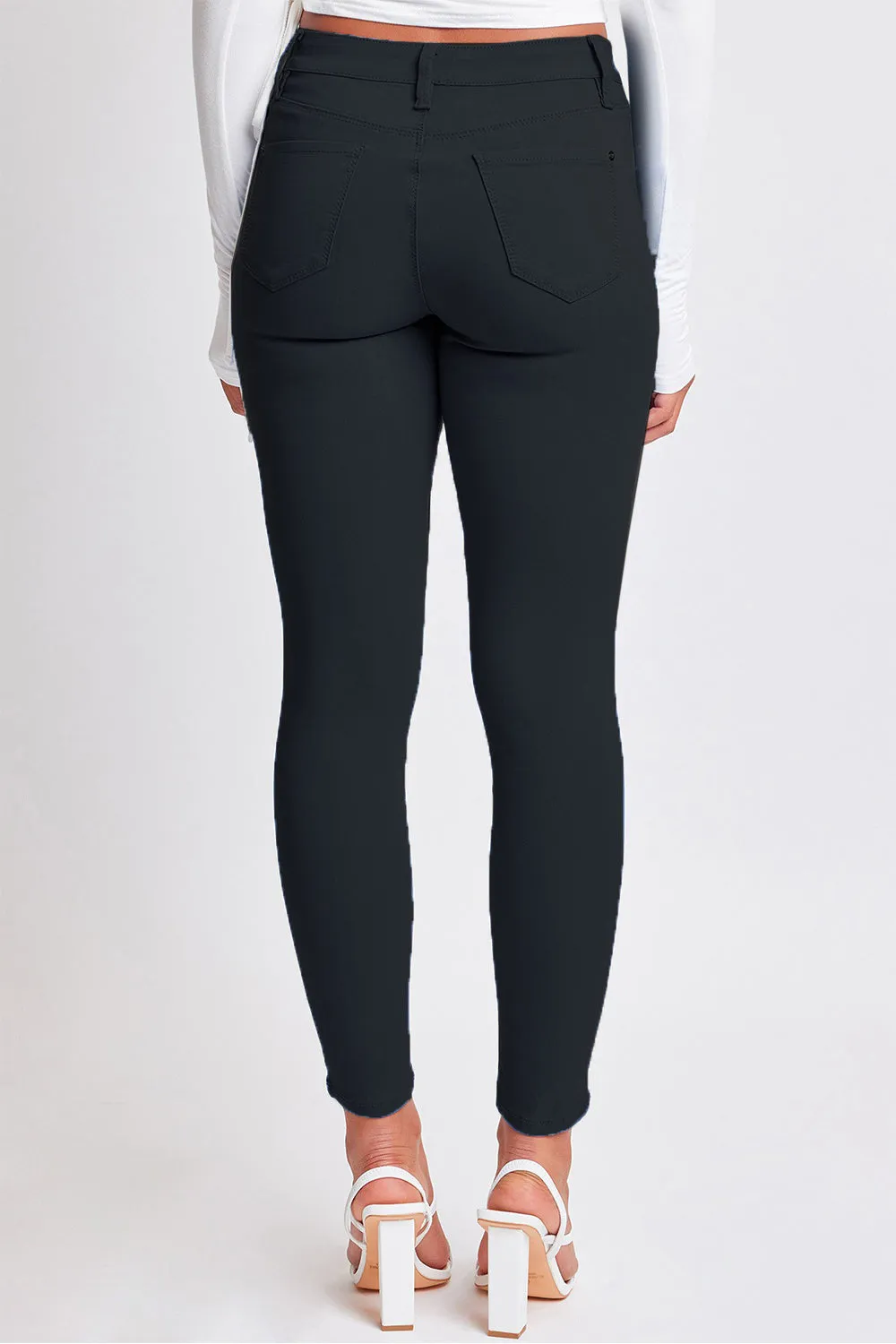 Full Size Hyper stretch Mid-Rise Skinny Pants