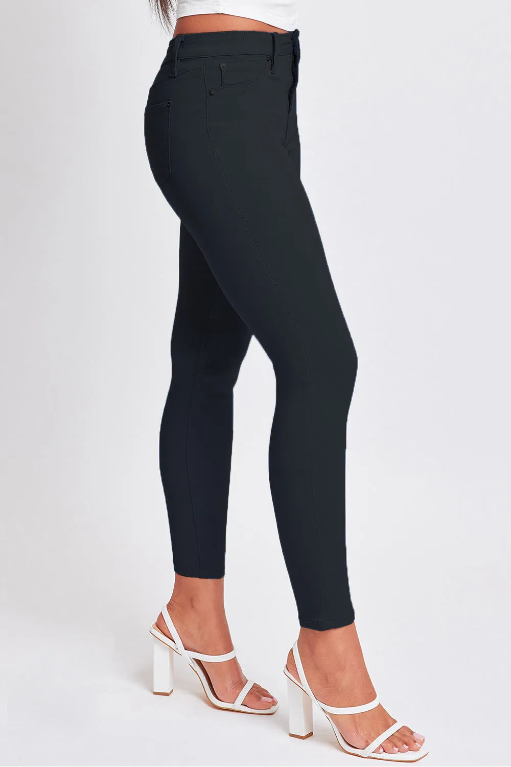 Full Size Hyper stretch Mid-Rise Skinny Pants