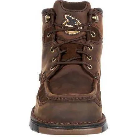 Georgia Men's Athens 6" Waterproof Work Boot - Brown - G7403