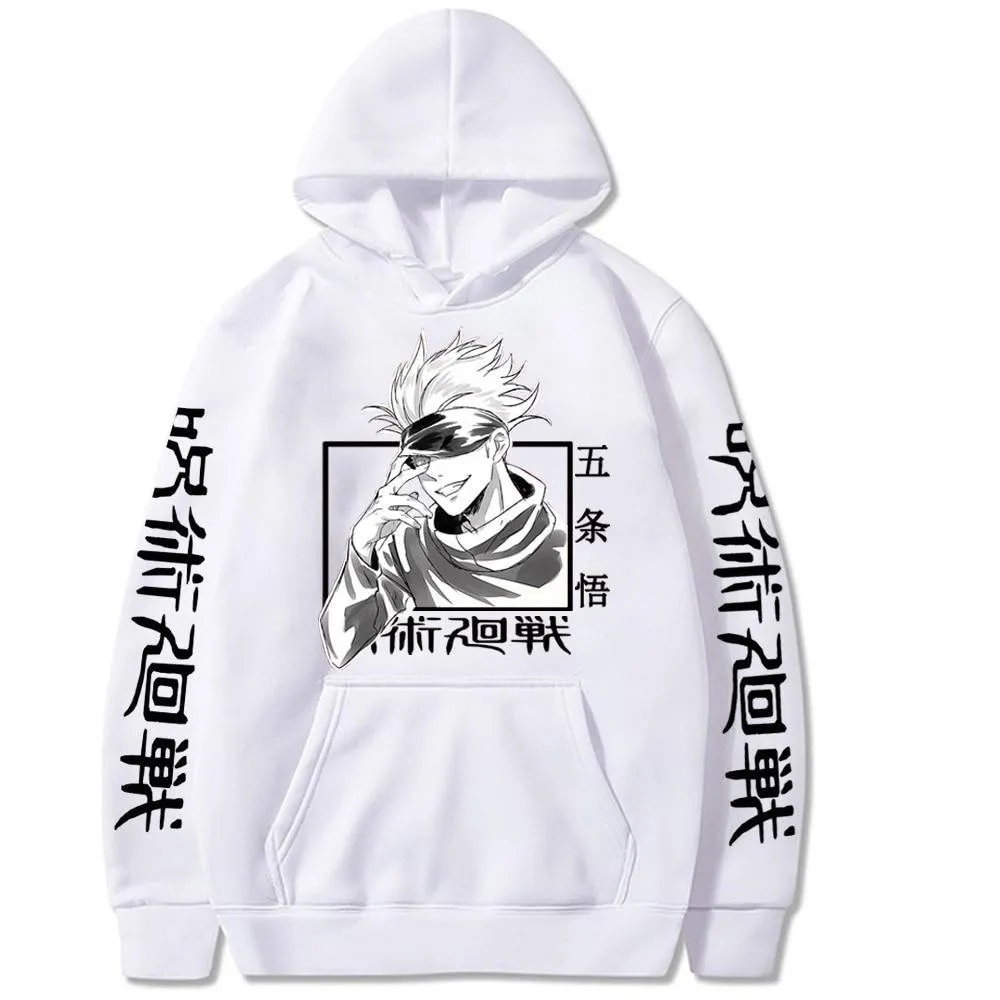 Gojo Satoru Hoodie with pockets Jujutsu Kaisen (Colors Available)