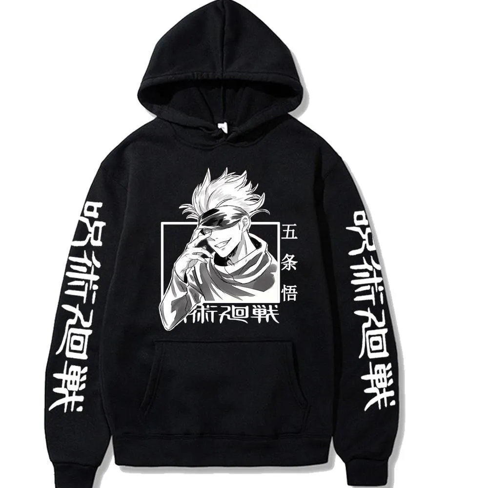 Gojo Satoru Hoodie with pockets Jujutsu Kaisen (Colors Available)