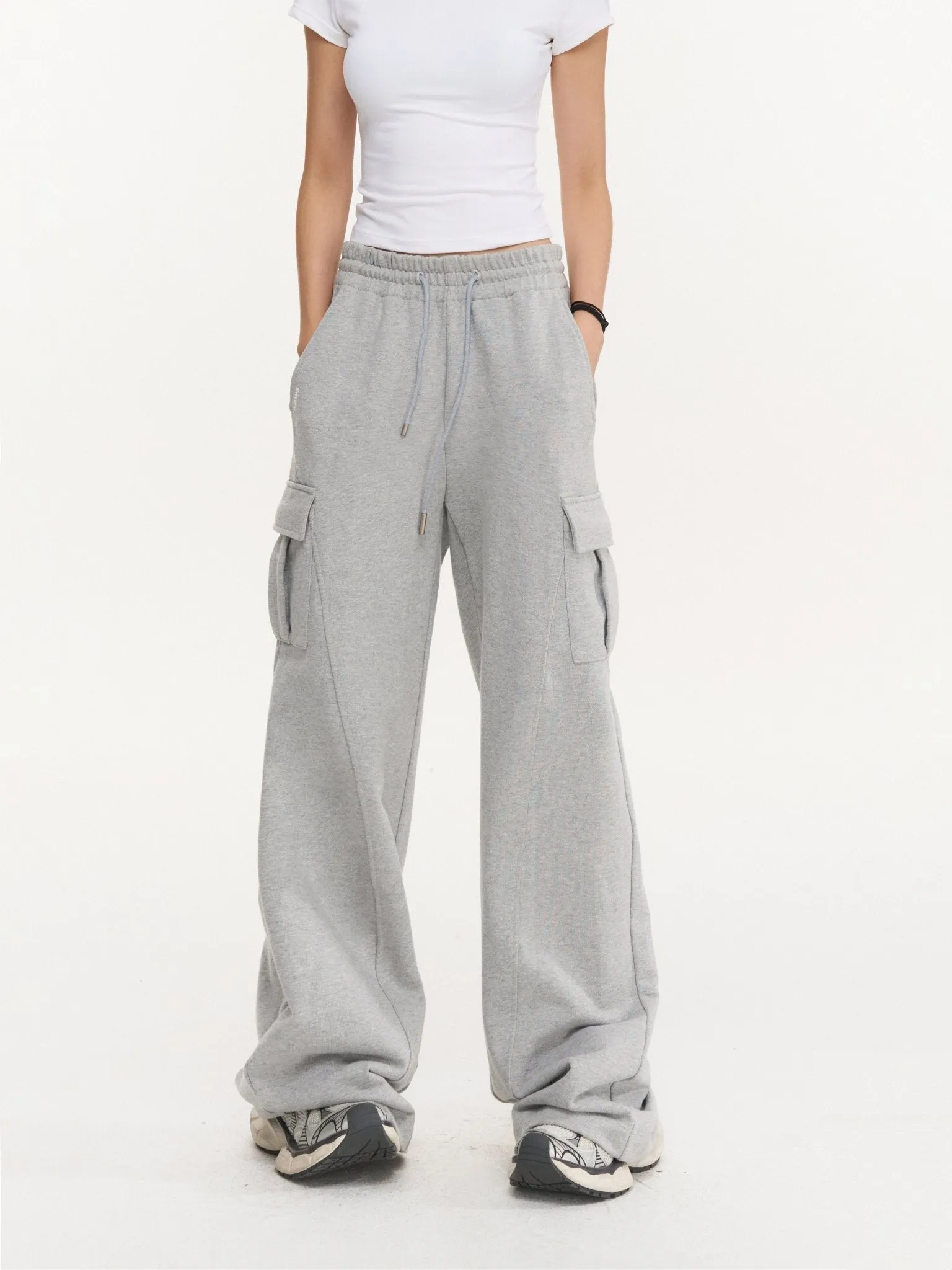 Gray Classic Jogging Sweatpants