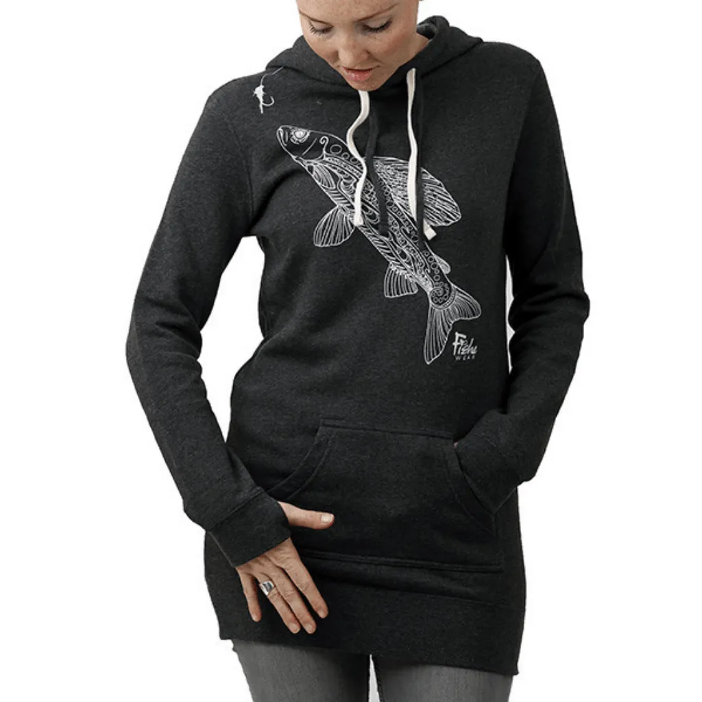 Groovy Grayling Hoodie Dress