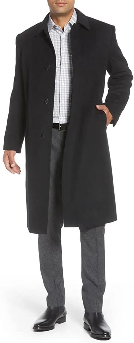 HART SCHAFFNER MARX Men's Wool Blend Coat