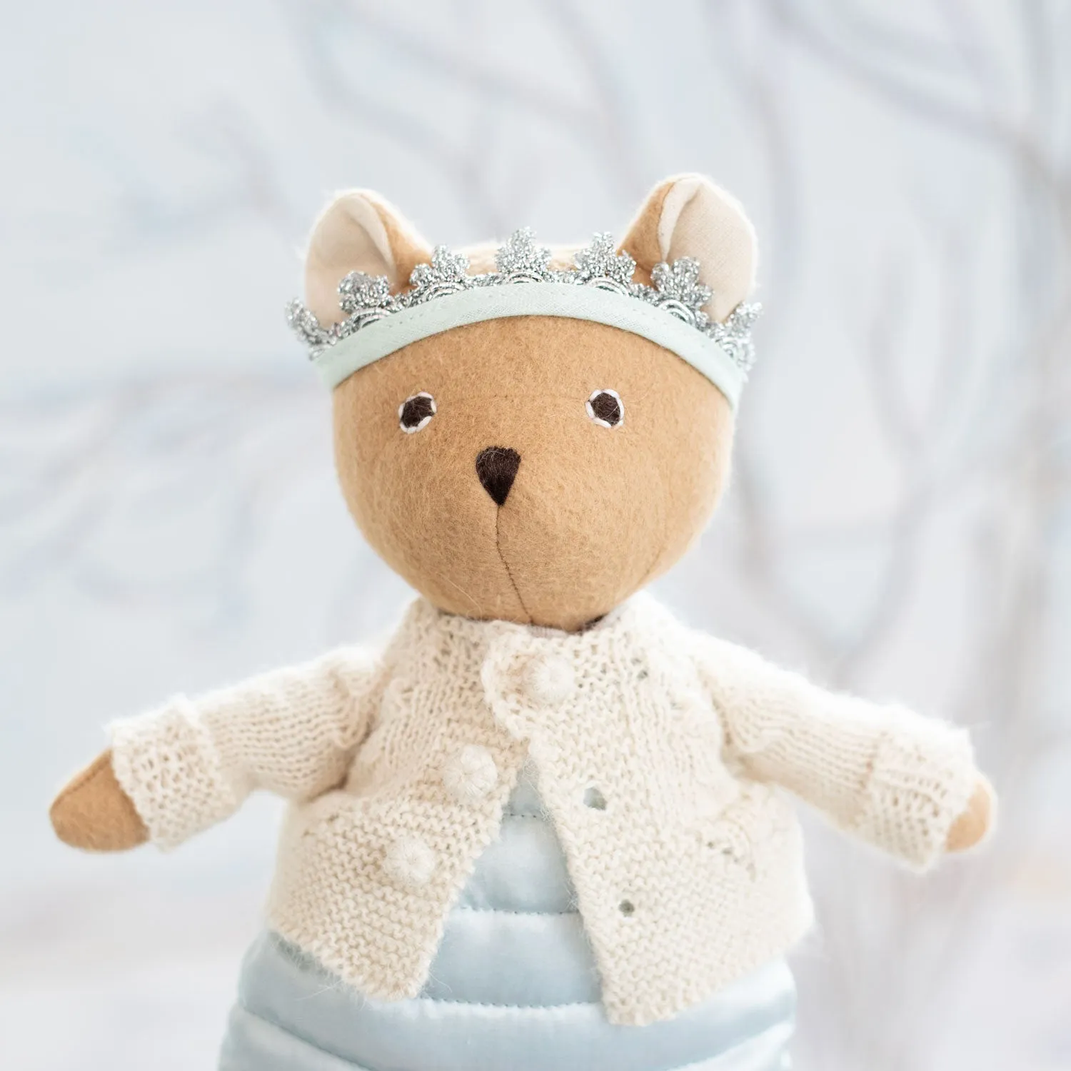 Icy Blue Snow Suit for Dolls