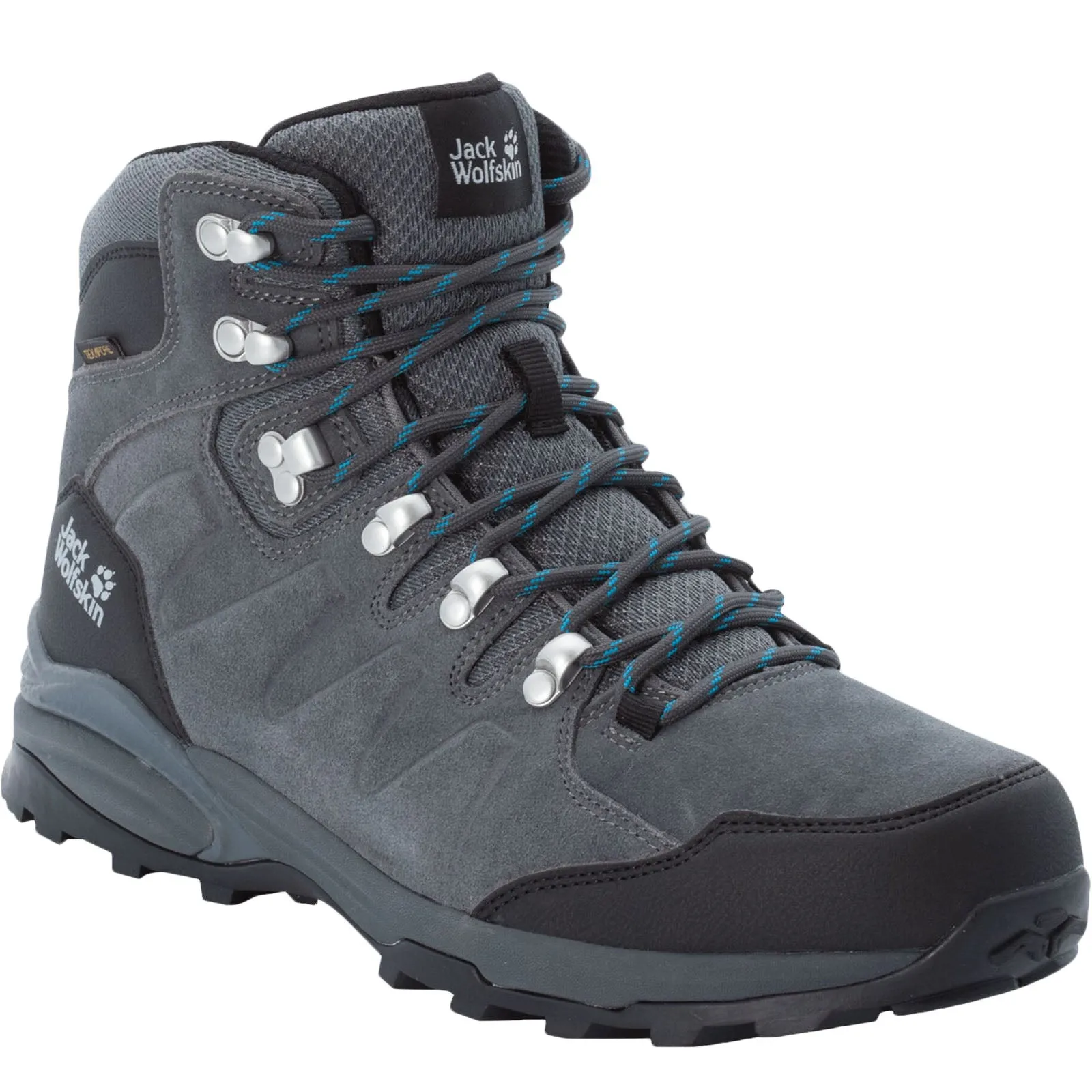 Jack Wolfskin Mens Refugio Texapore Waterproof Leather Walking Boots