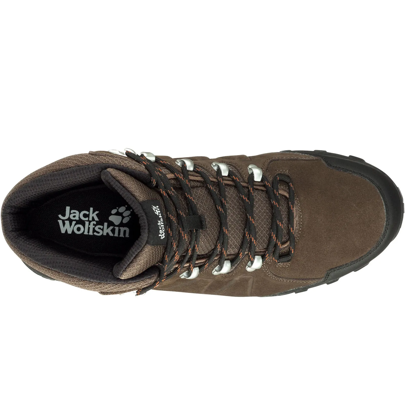 Jack Wolfskin Mens Refugio Texapore Waterproof Leather Walking Boots