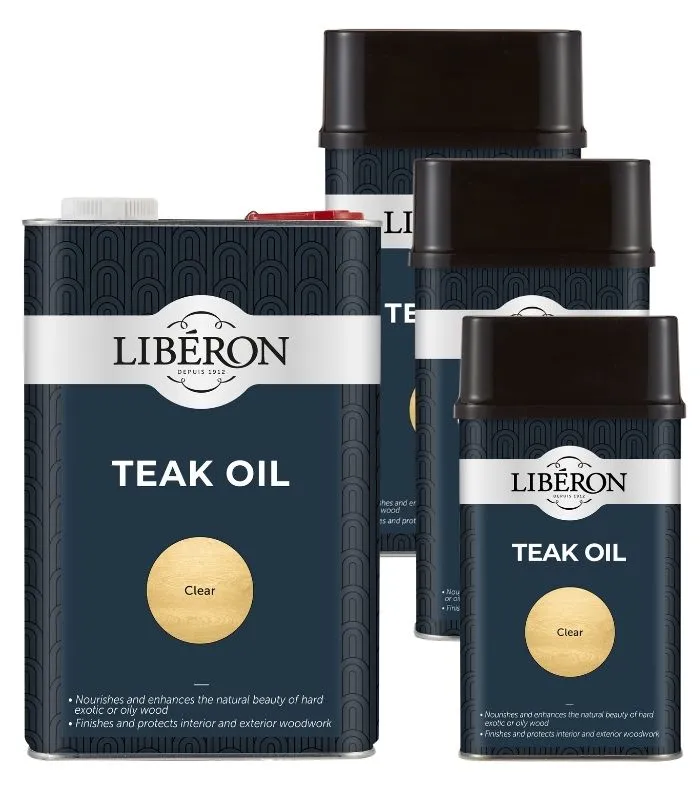 Liberon Teak Oil with UV Filters