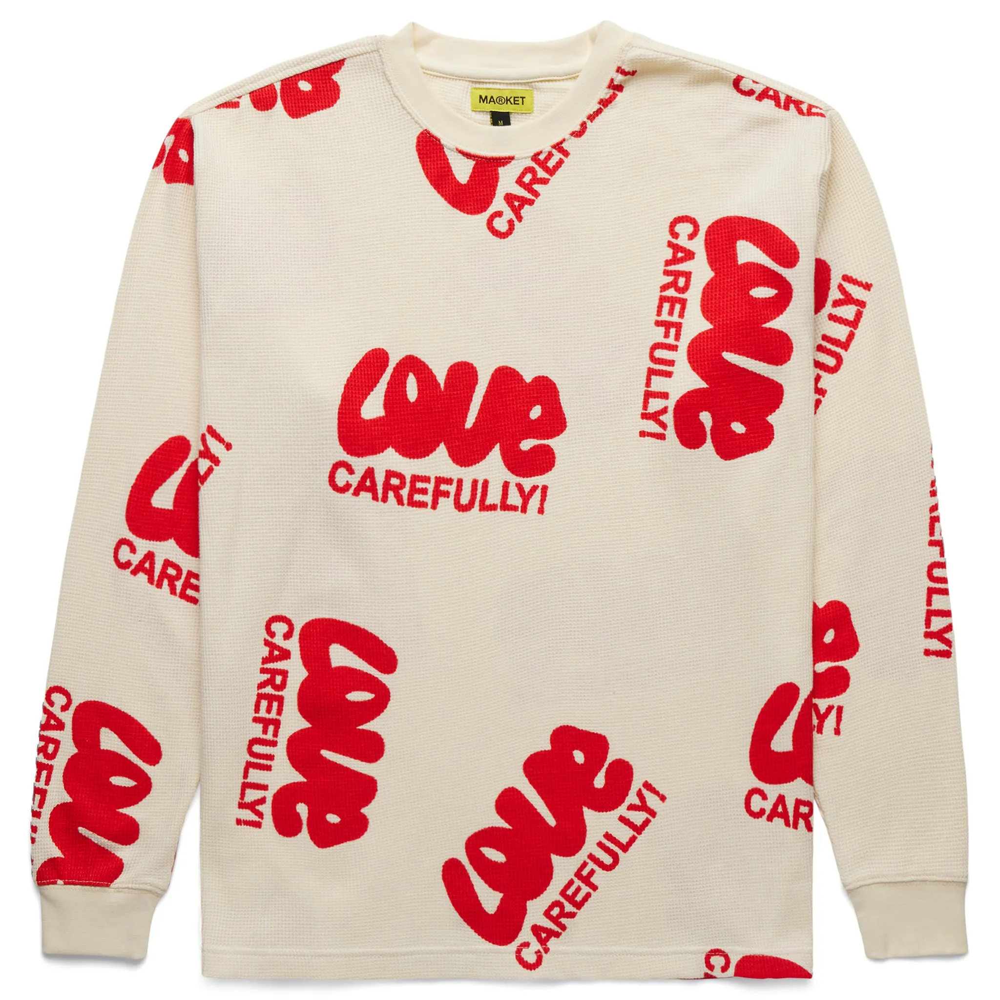 LOVE CAREFULLY THERMAL TEE