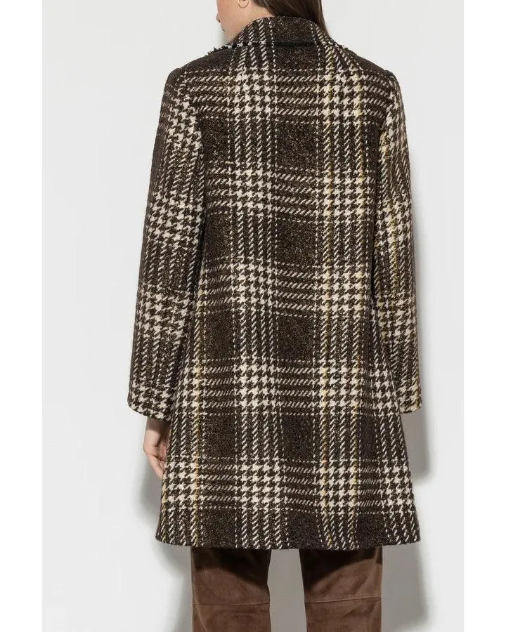 Luisa Cerano Vintage Check Coat