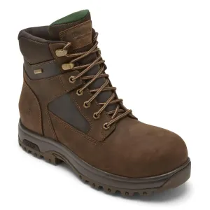 Mens Dunham 8000 Works Safety 6in in Brown