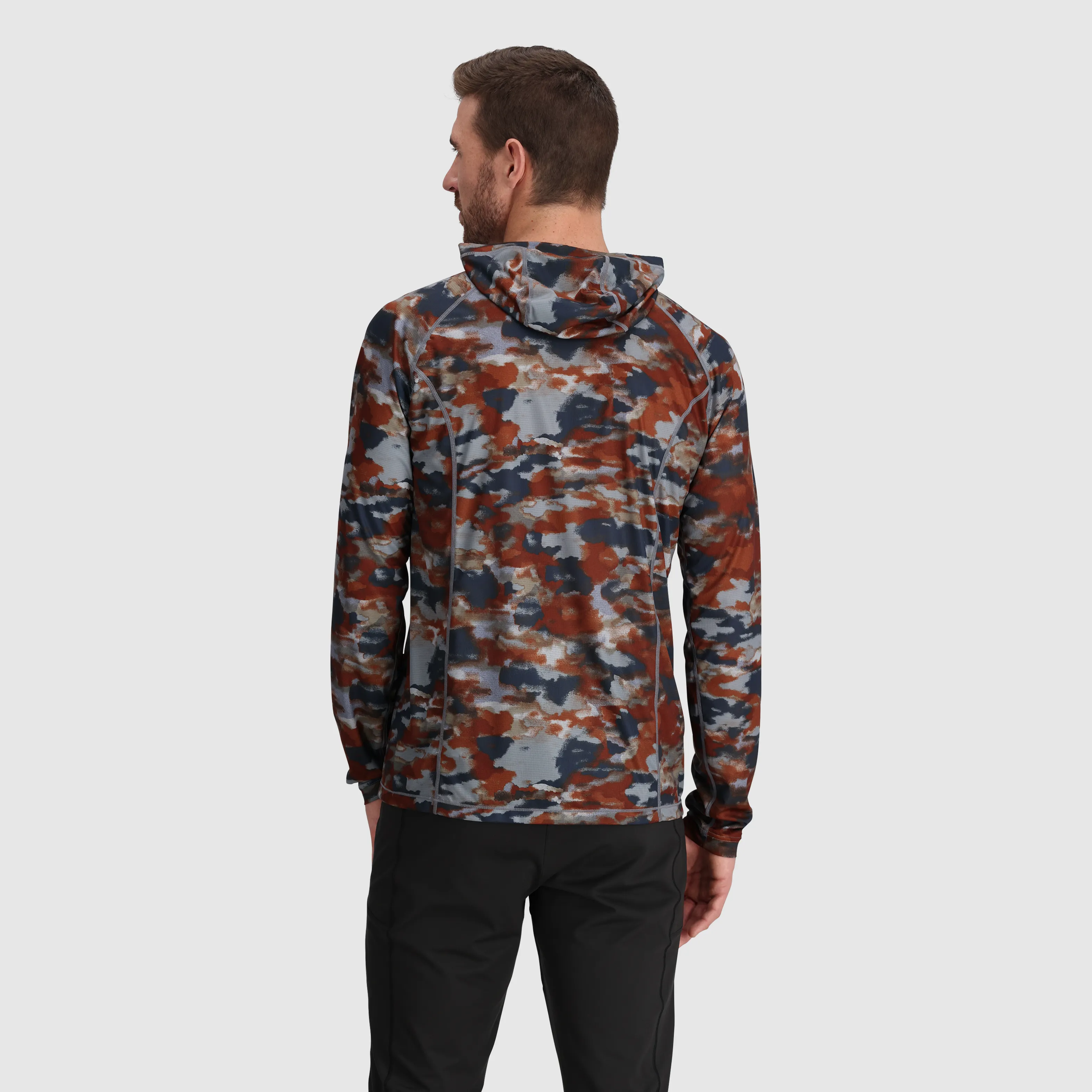 Men's Echo Printed Hoodie