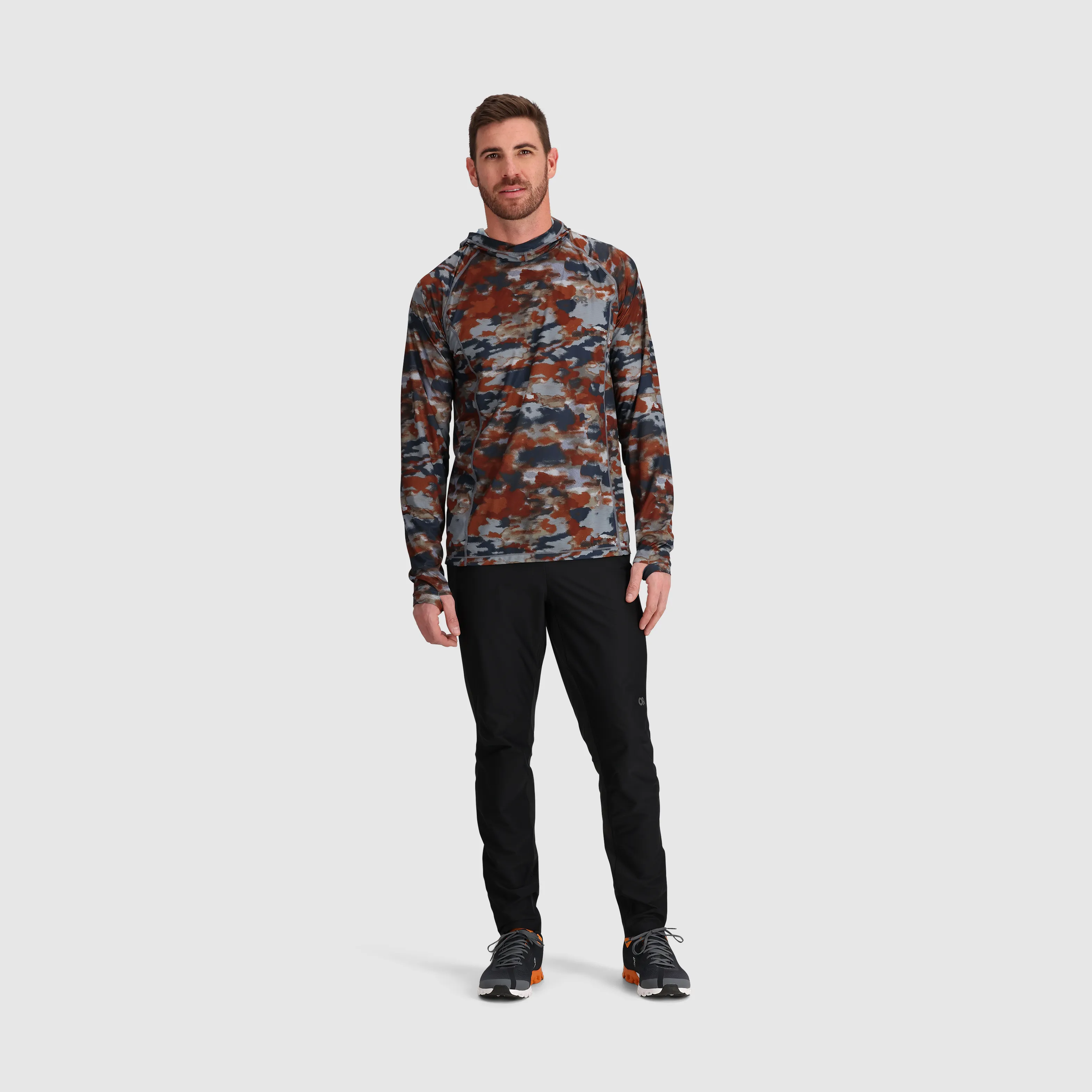 Men's Echo Printed Hoodie