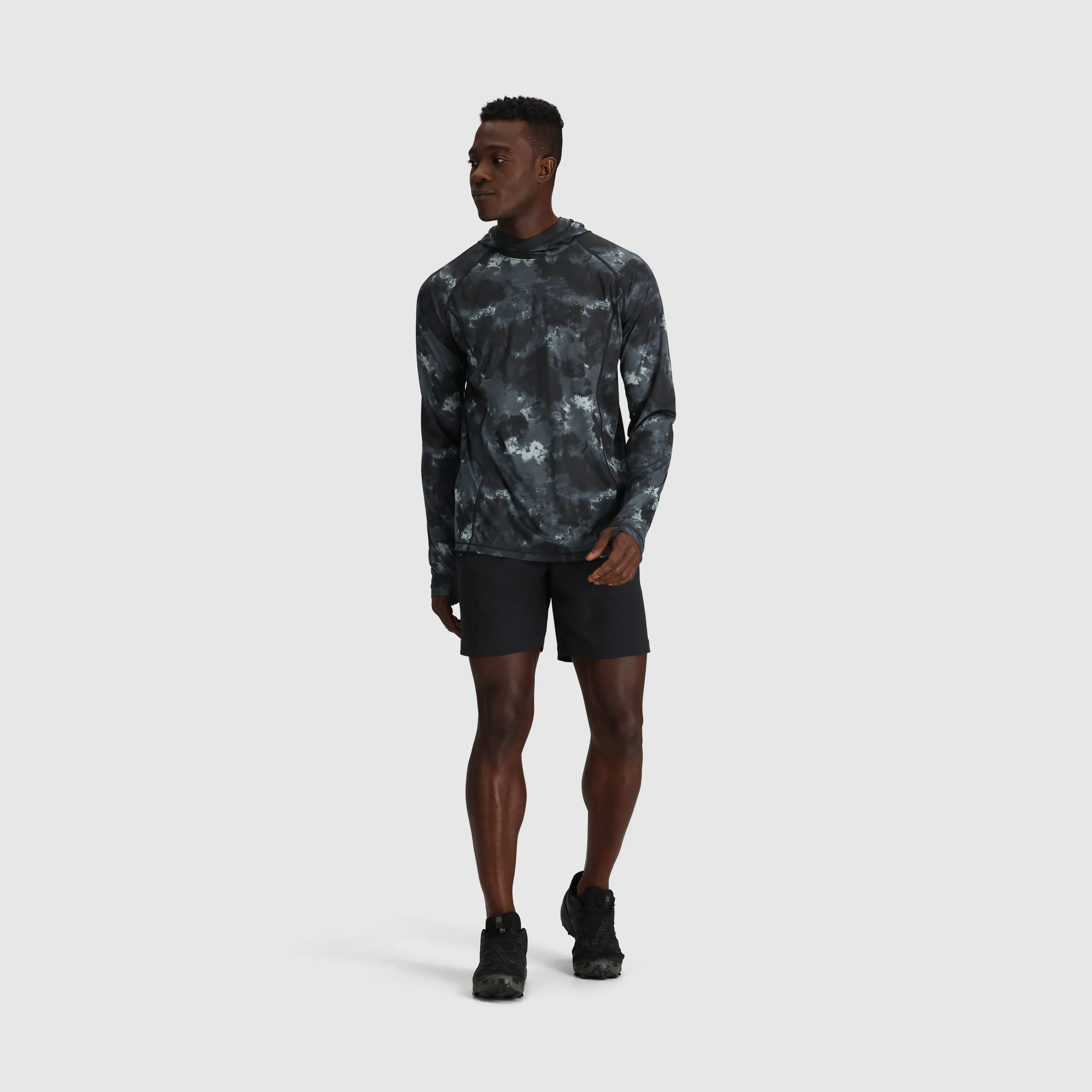 Men's Echo Printed Hoodie