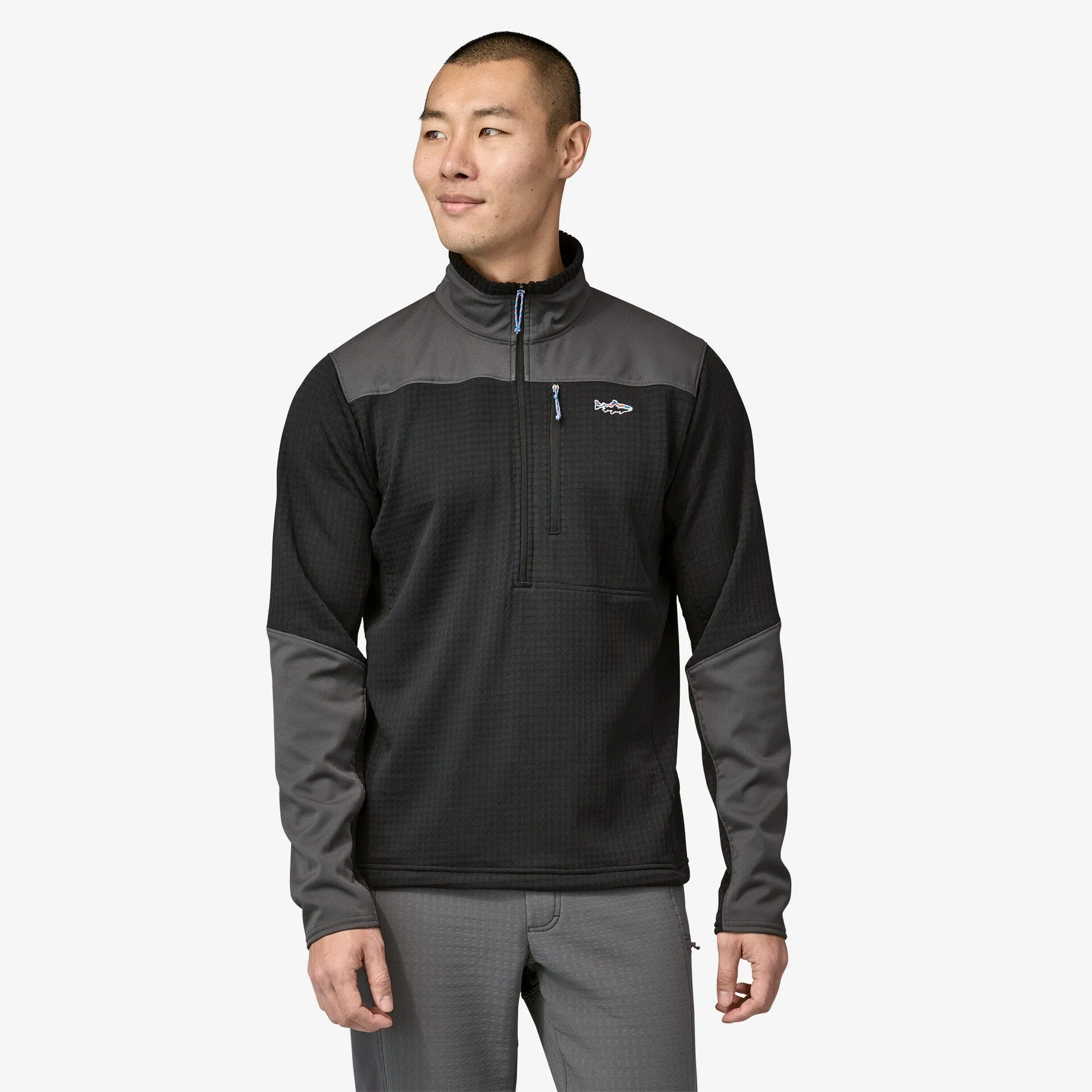 Men's Long-Sleeved R1 Fitz Roy 1/4-Zip Top (Past Season)