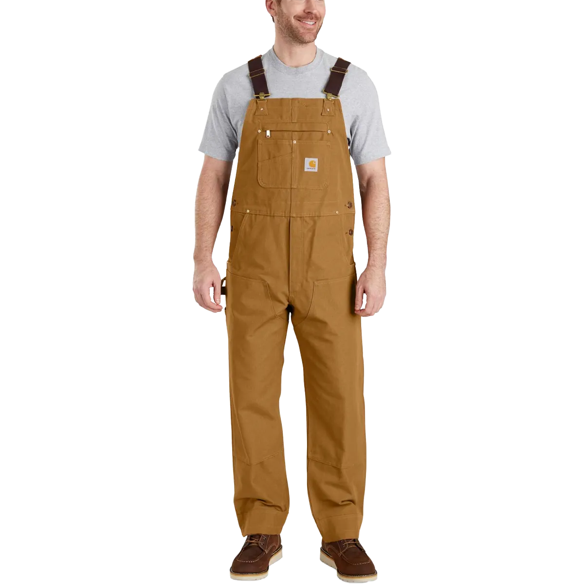 Men's Relaxed Fit Duck Bib 30" Overall