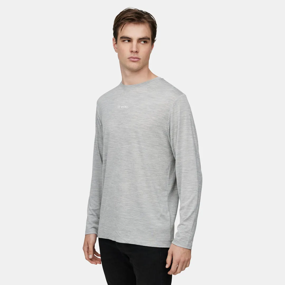 Mens Ultralight Logo Long Sleeve Tee