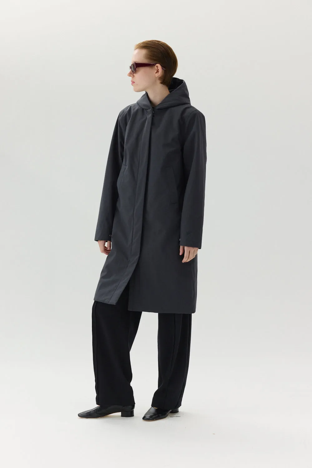 NOT SO LONG TUBE POLYRAYON AW24 STEEL GREY