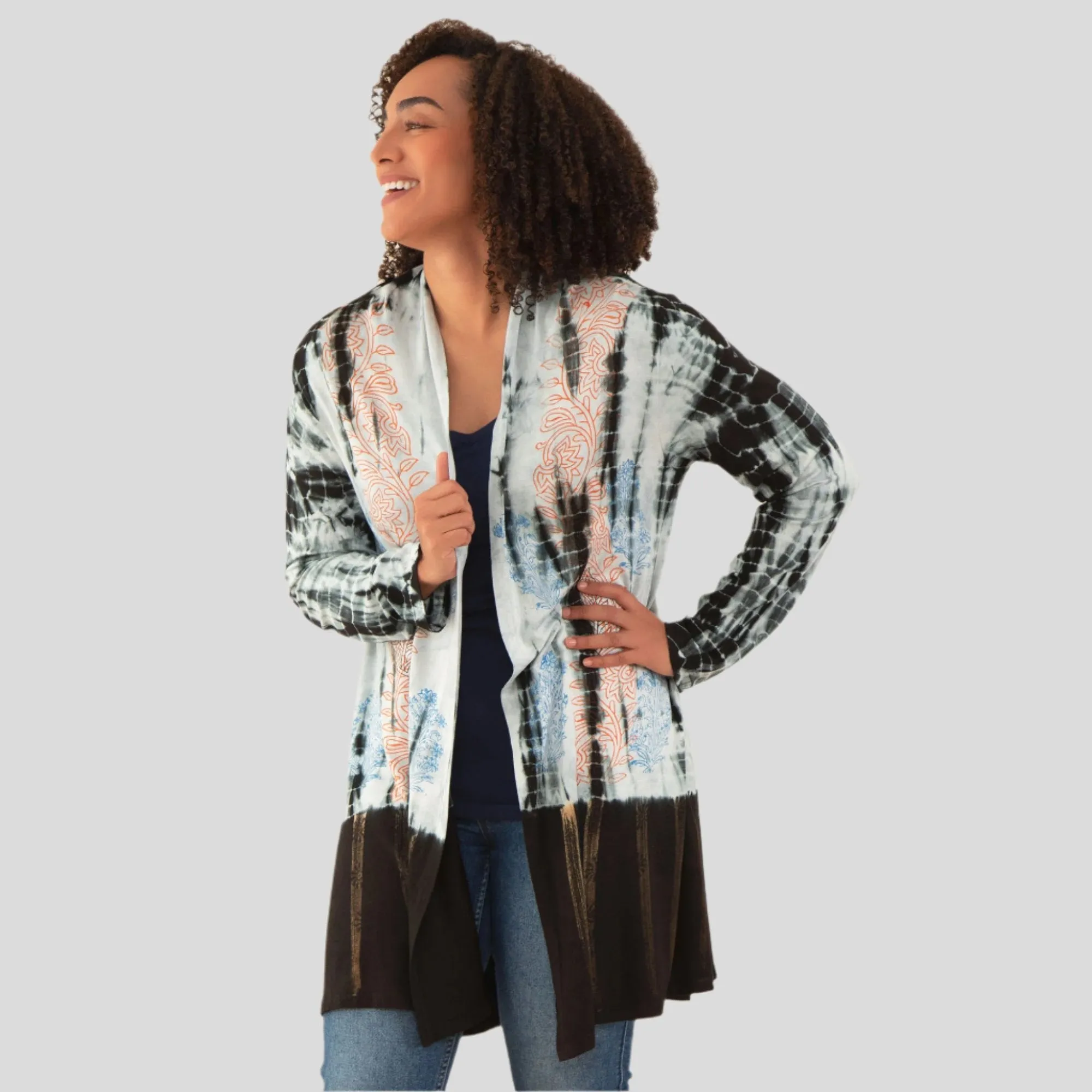 On the Breeze Lightweight Open Cardigan