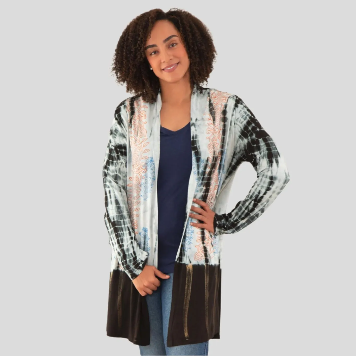 On the Breeze Lightweight Open Cardigan