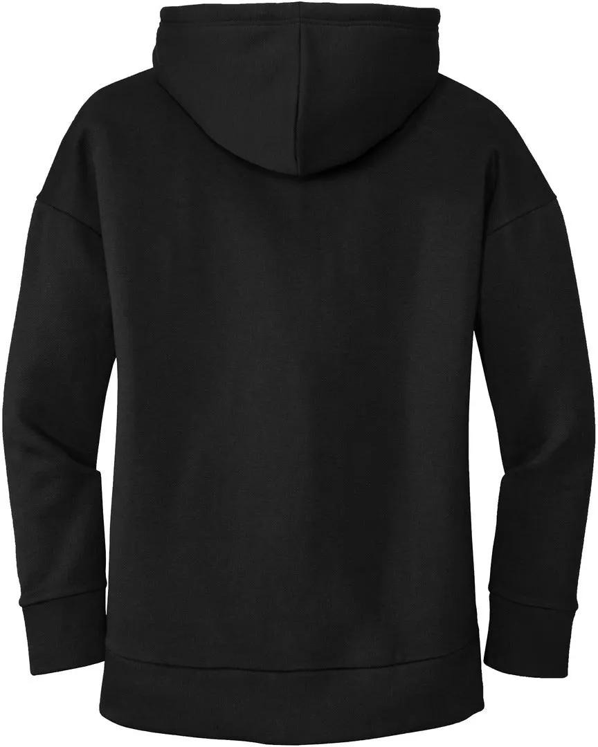 OUTLET-District Ladies Perfect Weight Fleece Drop Shoulder Full-Zip Hoodie